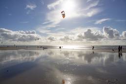 West Wittering kites airborne