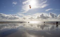 West Wittering kites airborne